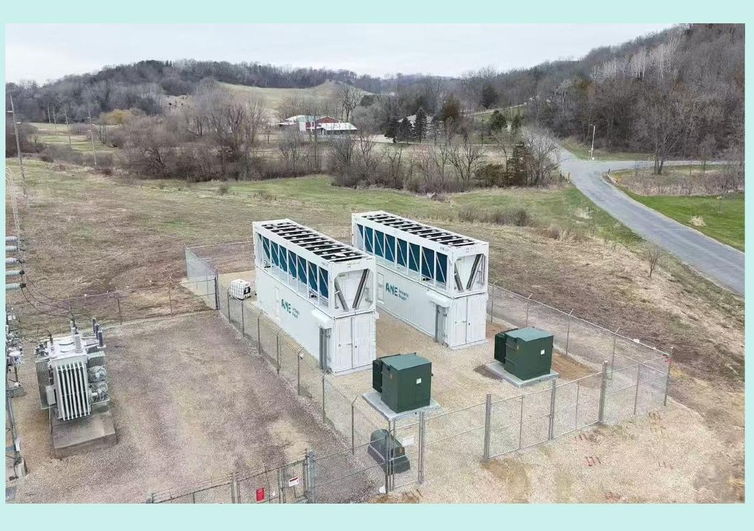 Reference Armada Nowlit Energy modular facility in a rural setting